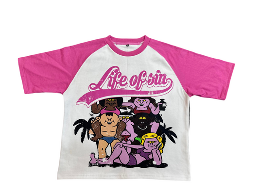 Pink Star Tee