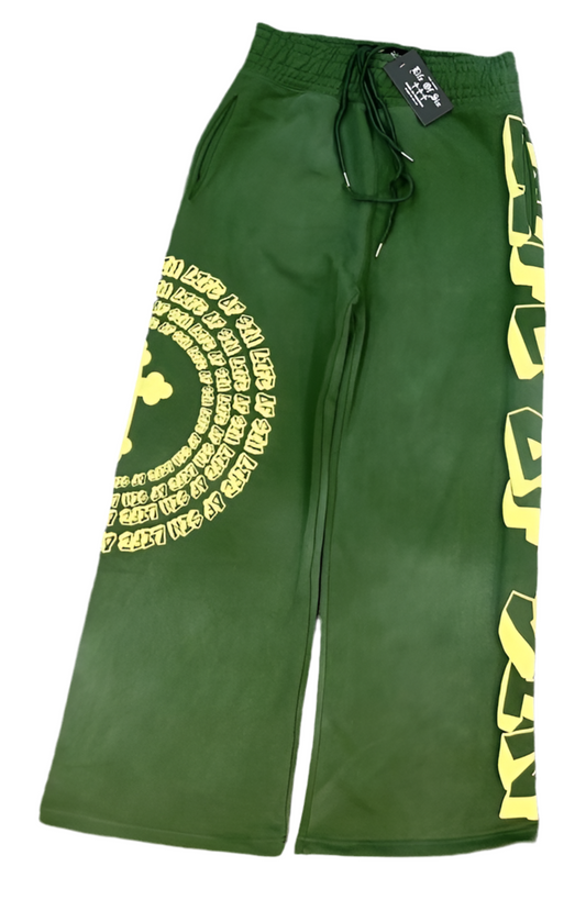 Green Grafitit Sweats