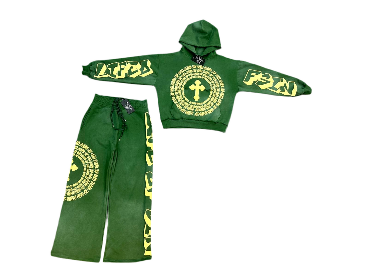 Green Grafitit Sweats