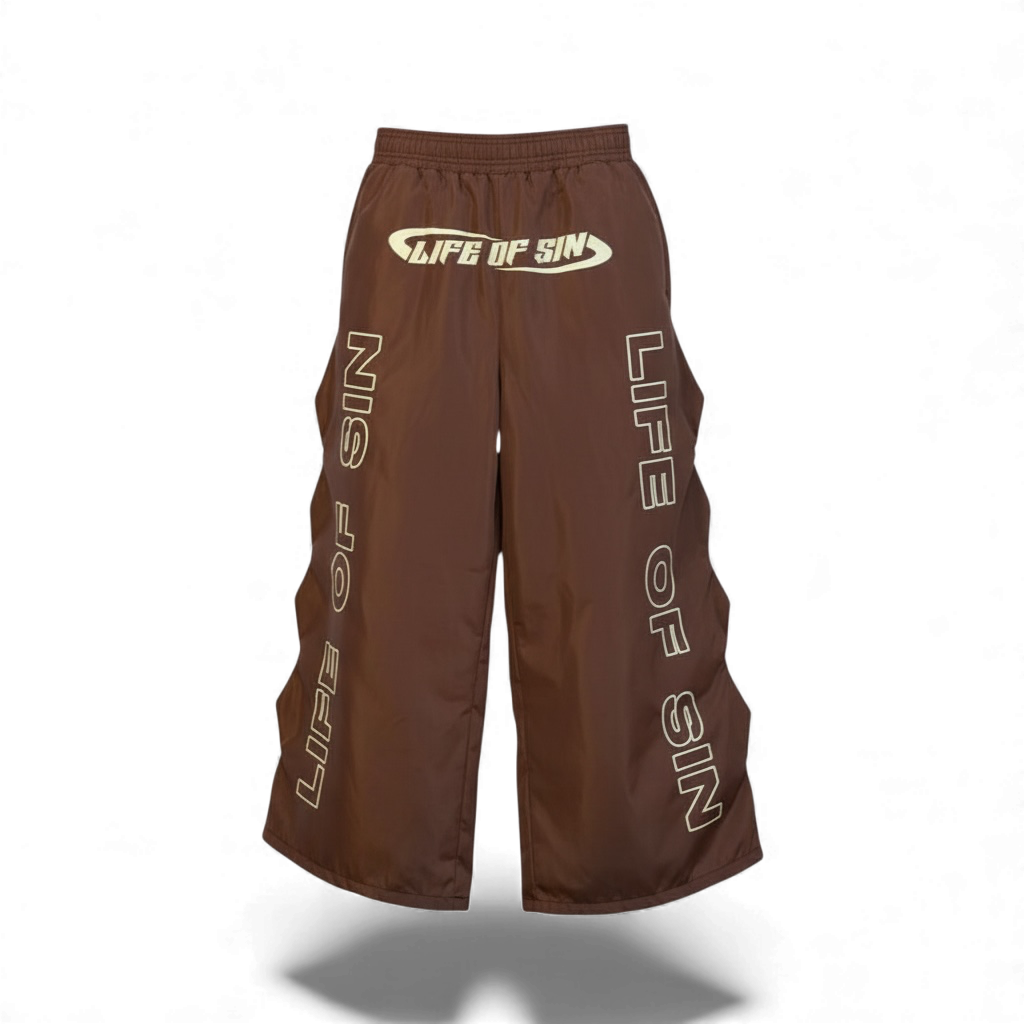 Brown Horsepower Trackpants