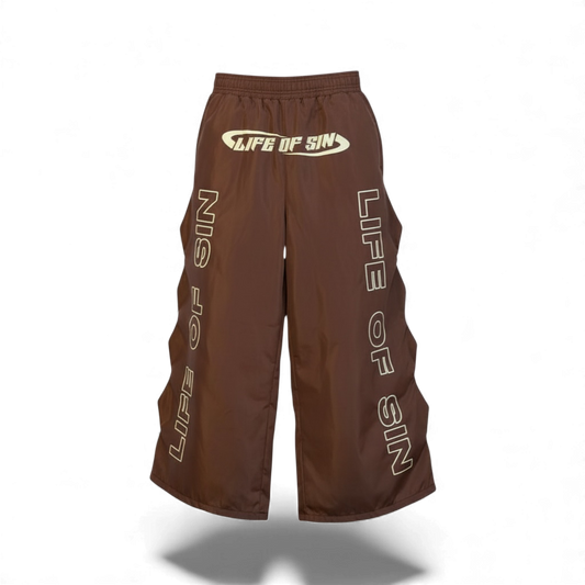 Brown Horsepower Trackpants